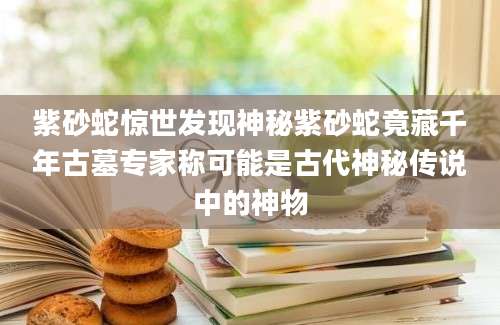 紫砂蛇惊世发现神秘紫砂蛇竟藏千年古墓专家称可能是古代神秘传说中的神物