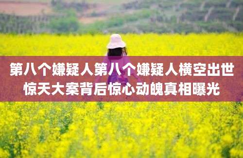 第八个嫌疑人第八个嫌疑人横空出世惊天大案背后惊心动魄真相曝光