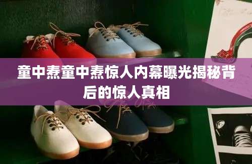 童中焘童中焘惊人内幕曝光揭秘背后的惊人真相