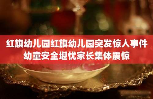 红旗幼儿园红旗幼儿园突发惊人事件幼童安全堪忧家长集体震惊
