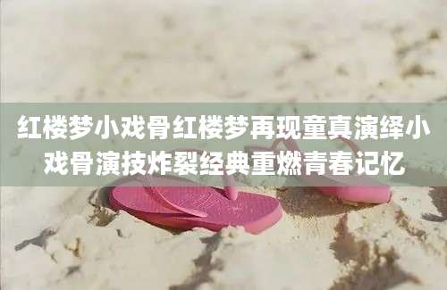 红楼梦小戏骨红楼梦再现童真演绎小戏骨演技炸裂经典重燃青春记忆