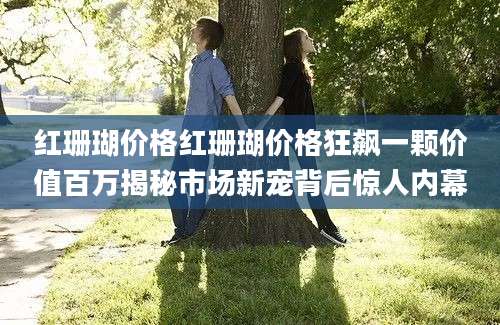 红珊瑚价格红珊瑚价格狂飙一颗价值百万揭秘市场新宠背后惊人内幕
