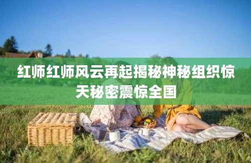 红师红师风云再起揭秘神秘组织惊天秘密震惊全国