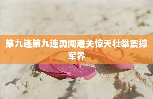 第九连第九连勇闯难关惊天壮举震撼军界
