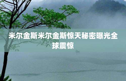 米尔金斯米尔金斯惊天秘密曝光全球震惊