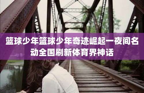 篮球少年篮球少年奇迹崛起一夜间名动全国刷新体育界神话
